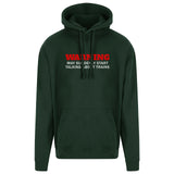 Warning - May suddenly start talking about Trains Pullover Hoodie