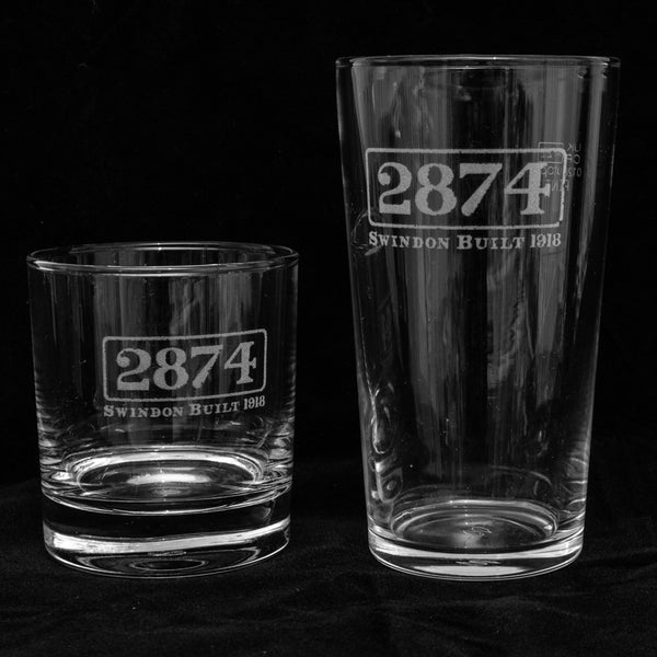 2874 Trust Engraved Glasses