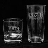 2874 Trust Engraved Glasses