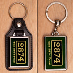 2874 Trust Keyrings - Choose PU Leather or Metal