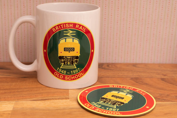 Mug / Coaster - British Rail Old School (BROS) - Class 45 Roundel design