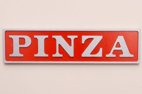 Scale Replica Deltic Nameplate - Pinza