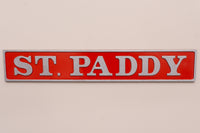 Scale Replica Deltic Nameplate - St Paddy