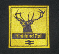 Highland Stag British Railway BR Polo Shirt