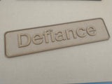 Scale Nameplate Replicas - Small