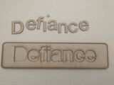 Scale Nameplate Replicas - Small