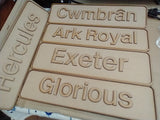 Scale Nameplate Replicas - Small
