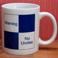 Cranks - Warning - No Undies - Mug/Coaster set (Also available individually)