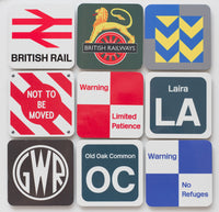 Cranks - British Rail Signs - Metal Fridge Magnets