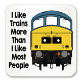 I like trains more than I like most people Mug / Coaster - Class 45