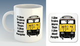 I like trains more than I like most people Mug / Coaster - Class 50
