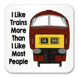 I like trains more than I like most people Mug / Coaster - Class 52