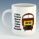 I like trains more than I like most people Mug / Coaster - Class 52