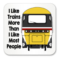 I like trains more than I like most people Mug / Coaster - Class 43 HST