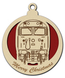 Diesel Loco Cab Front Christmas Decoration - Various Classes