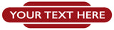 British Railways Totem Sticker - Any location, Any region. 3 sizes available
