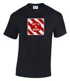 Not To Be Moved Railway Sign Printed T-Shirt