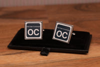 BR Shed Sticker Cufflinks with gift box