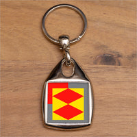 Railfreight Sector Logo Keyring - Choose Sector & Metal or PU Leather