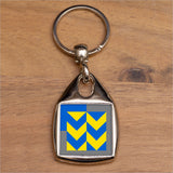 Railfreight Sector Logo Keyring - Choose Sector & Metal or PU Leather