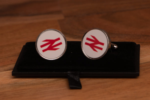 BR Double Arrows logo Cufflinks with gift box