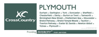 Window Label Style Railway Mug - CrossCountry Trains Newcastle to Plymouth