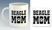 Beagle Mom Mug (Also Available with Coaster)