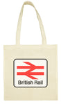 Cotton Shopping Tote Bag - British Rail