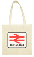 Cotton Shopping Tote Bag - British Rail