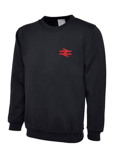 British Rail BR Double Arrows (RED) Sweat Shirt
