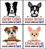 Dogs, Because Humans are Twats Mug - Various Breeds Available