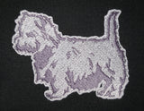 West Highland Terrier 'Scottie Dog' BR Logo British Rail fleece