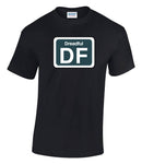 Railway Humour Shed Depot Sticker 'Dreadful' Printed T-Shirt