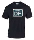 Railway Humour Shed Depot Sticker 'Dreadful' Printed T-Shirt