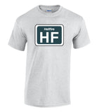 Railway Humour Shed Depot Sticker 'Hellfire' Printed T-Shirt