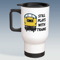 Travel Mug - Still Plays With Trains - Class 40