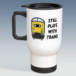 Travel Mug - Still Plays With Trains - Class 55
