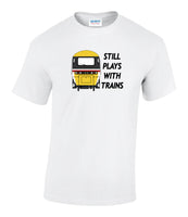 Still Plays With Trains - HST (Intercity) Printed T-Shirt