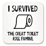 I survived the great toilet roll famine Mug (Also Available with Coaster)