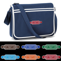 Retro Messenger Bag with BR Totem - 6 Totem Colours Available - PERSONALISED
