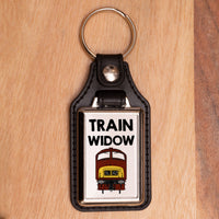 Train Widow Loco Keyring - Choose Loco Class & Metal or PU Leather
