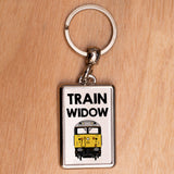 Train Widow Loco Keyring - Choose Loco Class & Metal or PU Leather